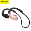 Original Awei A885BL Waterproof Wireless Bluetooth Neckband Headsets NFC HiFI V4.0 Earphone In-ear Earbuds with Mic for iPhone 7 Smart Phone