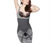 Femme Bambou Minceur Underbust Shapewear Corset Shaper Corps Costume Taille Ventre Shaper S-XXL