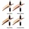 New Wonder Stick Bronzer Evidenziatore Stick Double Head Shadow Contour Doppi colori Stick Bronzer Trucco viso 4 stili