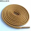Wellace 4 5mm diameter hiking running rope laces replacement mens shoelaces kids polyester shoe strings round Ropelaces Kith Style301m