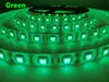 Vattentät IP65 300 LED 5M 5050 SMD Single Color Flexible LED Strip Ljus cool vit varma vita 60LEDS m LED -tejp298o