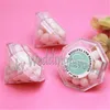 FREE SHIPPING 50PCS Clear Acrylic Diamond Favor Boxes Baby Shower Wedding Mariage Reception Decoration Presentes de Casamento