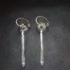 Acessórios para fumantes para fumantes de carboidratos de quartzo pregos de badminton raquete de badminton com uma alça de um orifício de ar ferramentas para cachimes de vidro de cachimbo de cachimbo de cachimbo