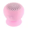 BY DHL Mini Wireless Bluetooth Speaker Mushroom Waterproof Silicone Sucker HandFree Speakers Subwoofers with Mic For Apple & Android phone