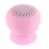 Av DHL Mini Trådlös Bluetooth Speaker Mushroom Vattentät Silikon Sucker Handfree Speakers Subwoofers med Mic för Apple Android Telefon