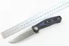 Coltello Flipper D2 60HRC Finitura lavata in pietra Lama Maniglia G10 Coltelli da sopravvivenza Coltelli con apertura rapida con cuscinetti a sfera