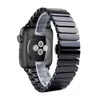 Upscale Luxury Ceramic Watchband för Apple Watch 42mm 38mm Band Butterfly Keramiskt slät Armbandsbälte för Iwatch 3 2 1 Serie Rem