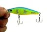 Hengjia Balıkçılık Lures Minnow 8.5 cm 10.3g 6 # Kanca Sert Yem Dalış Derinlik 4 Renk Iki Kanca 200 adet PESCA Sazan Olta Takımı