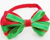 200pcs/الكثير من عطلة عيد الميلاد Pet Pet Dog Cat Bow Ties Cute Neckties Twlar Accessories Supplies P08