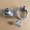 2016 Factory Good Quality New Lock Design 65mm Cage Length Stainless Steel Long Male Chastity Devices 2.56" Short Cock Cage For Men