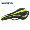 Mountain Bike Cycling Hollowedout Breathable Skidproof Saddle Bicycle Front Seat Mat High Elasticity Cushion Seat 4 Colors order737325036