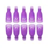 WholeBiutee 10 PCSlot Nails Remover Soak Off Cap Clip Nail Art Tool Acrylic UV Gel Polish Remover Cap Wrap1054711