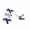 USB Charger Charging Port Dust Plug + Micro SD + SIM Card Port Slot Cover For Sony Z1 Z2 Z3 L39H C6903 Black White Purple