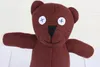 Sr. Bean Teddy Bear Animal de pelúcia de pelúcia 22cm Brown Figura Doll 7047748