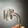 Quarz-Banger-Vergaserkappe mit 100 % echtem, dickem Quarz-Banger (4 mm) und Quarz-Vergaserkappen-Dabber für Bohrinsel-Glasbongs