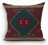 beautiful kilim cushion cover ethnic boho almofada indian turkish throw pillo case cotton linen sofa bed fundas cojines