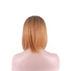 woodfestival Short Straight Bob Wig Cosplay Harajuku Women Wigs Ombre耐熱性合成髪ウィッグ3色35cm525779