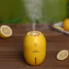 LED USB Lemon Mini Ultraschall-Luftbefeuchter Nachtlichtfunktion Diffusor Aroma mit Licht Aromatherapie Elektrischer Aroma-Diffusor Nebelhersteller