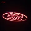 フォーカス2 3 Mondeo Kuga New 5D Auto Logo Badge Lamp Special Modified Car Logo LED Light 14.5cm*5.6cm Blue/Red/White1773287