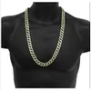 Nieuwe Collectie Miami Cubaanse Link Ketting Vergulde Volledig Iced Out Hip Hop Bling 2016 Hot Sale Promotie Ketting Gratis Verzending