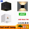 8W Dimmable COB IP65 Cube Regulowany Powierzchniowe Outdoor LED LightiG Kinkiety LED Wall Wall Light Up Down Led Lampa Ściana
