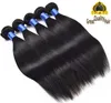 Freies Verschiffen 8A Gerades Haar für 8-30-Zoll-Haar-Haar-brasilianisches malaysisches peruanisches indisches menschliches Haar-Erweiterungen 4pcs peruanische Haar-Webart