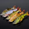 1 pièces 5 couleurs 12cm 17g leurre de pêche méné manivelle hameçons basse manivelles attirail naufrage Popper leurres de poisson de haute qualité