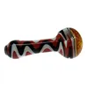 New Arrival: Stylish 4.3-Inch Colorful Spoon Glass Smoking Pipes - Handcrafted Glass Hand Pipe