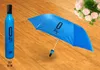 Bottle Umbrella Fashion umbrellas Wine Bottle Umbrella 3-Folding Umbrella Fashion Creative Styles Reverse C Handle Bridal Wedding Parasols White Paper Umbrellas