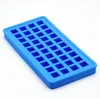 Easy Push Pop Out Silikonowe 40 Pamięć 1.5cm 0.6inch Square Ice Cube Tace Mrożone Kostki Pudding Cukierki Cukier Mold, FDA Zatwierdzony