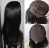 10a klass Human Hair Black Color#1B Bästa Sheitels 4x4 Silk Top Jewish Wigs Finest Mongolian Virgin Hair Kosher Wigs Free Frakt