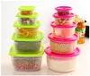 plastic food storage sets