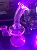 HFDGlass Materiaal Mini Glas Bong Hoofddienst Smoking Pijpen Olie Rig 10mm Glazen Kom