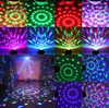 Mini RGB LED Crystal Magic Ball Stage Effect Lighting Light Party Disco Club DJ Bar Light Show 100240V US PLUG1908080