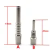 Titanium Nail 10mm 14mm 18mm Titanium Tip Inverted Nail Grade 2 Titanium Tip Ti nail For Glass Silicone NC