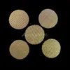 Tobacco Smoking Pipe Screen Metal Filters Silver and Brass Stainless Steel 20mm Mesh Bowl for Tobacco Pipe Smoking Pipe 500Pieces/Lot DHL