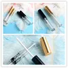 4ml lege lip glanst buis cosmetische verpakking buis crylichte lippenstift buis met borstel snelle verzending F20172470