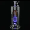 Новый сияющий бонг встроенный Perc стеклянная водяная труба соты на 10 -миллиметровую пепельную ловцы бонг вихрек.