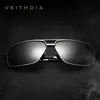 Nuovo arrivo VEITHDIA Brand Occhiali da sole polarizzati uomini al-Mg occhiali da sole oculare maschio Gafas Oculos de Sol Masculino 6521 310E