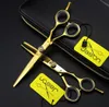 328 55039039 16cm Brand Jason TOP GRADE Hairdressing Scissors 440C Professional Barbers Cutting Scissors Thinning Shears H4482559