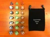 Polyhedral Dice Set 3pcs * D4 D6 D8 D12 D20 D10(0-9) D10(00-90) Dungeons & Dragons Daggerdale Good Price High Quality 21pcs/set #D7