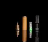 Haste de cabeça de cobre 8mm, bico de tubo de filtro pode limpar junta de bambu circular, cabeça de plástico, bico de cigarro natural