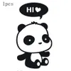 Śmieszne DIY Plakat Panda Naklejki Ścienne Naklejki Zabawki Dla Dzieci Pokoje Home Decor Naklejki ścienne 3 wybory