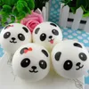 10CM Mignon Panda Squishy Buns Charms Pain, Kawaii Doux Parfumé PU Squishy Jumbo Lente Rising Squeeze Téléphone Charm Squishies Pendentif Téléphone