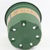 10 stks MOQ-spuitgieten Gegroeide Pot Plastic, Round Duty Hard Planting Pot 1/2/3/5 Gallon Flower Pots Planter