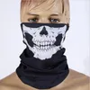 Nuova maschera per il viso con teschio Sport all'aria aperta Sci Bike Sciarpe per moto Bandana Collo Snood Halloween Party Cosplay Maschere a pieno facciale WX9-65 Migliore qualità