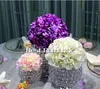 20 cm Ball Grootste diameter) Crystal Wedding Centice Piece Bloemstand