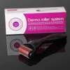 1200 aghi Derma Roller 1.0mm Microneedling Therapy Micro Rullo ad aghi per il ringiovanimento della pelle Cellulite Smagliature Trattamento per la perdita dei capelli