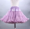 Kolorowe Tanie Crinoline Petticoats Ruffles Bridal Petticoats Suknie Ślubne Dziewczyny Underskirt Plus Size Petticoats Szybka Wysyłka