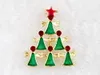 New Arrivals Christmas Women Brooches Pin 12 Styl Santa Claus Buty Broszki Broszki Broszka Snowman Choinki Broszka do Gorącej Sprzedaży